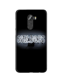 Girl Boss Black Mobile Back Case for Gionee X1 /  X1s (Design - 268)