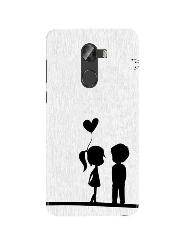 Cute Kid Couple Case for Gionee X1 /  X1s (Design No. 283)