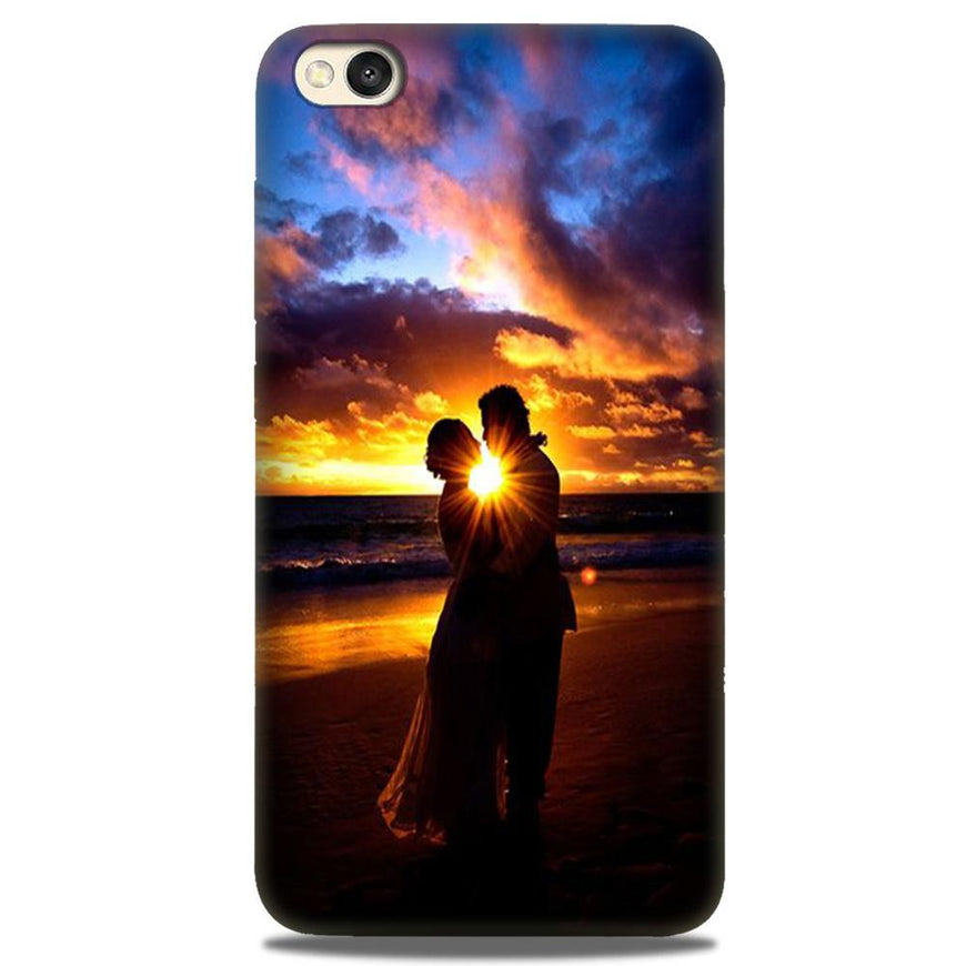 Couple Sea shore Case for Redmi Go