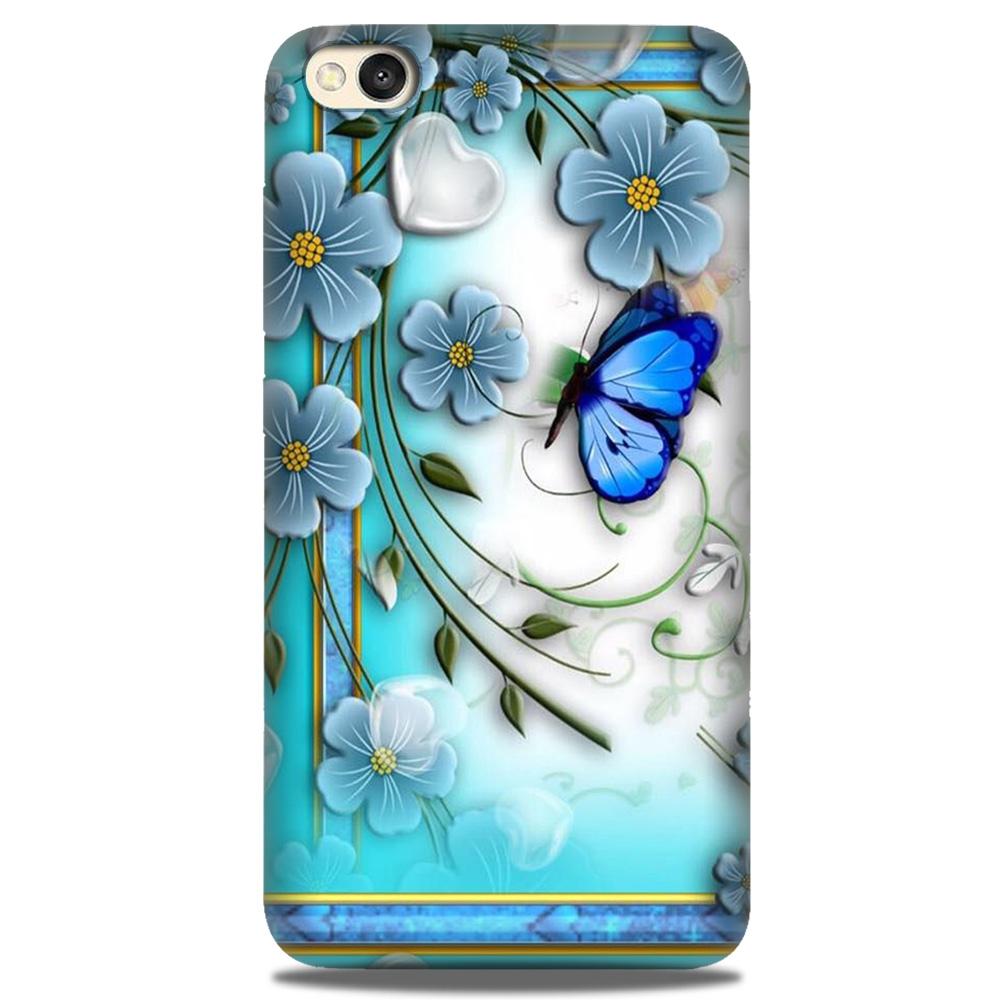 Blue Butterfly Case for Redmi Go