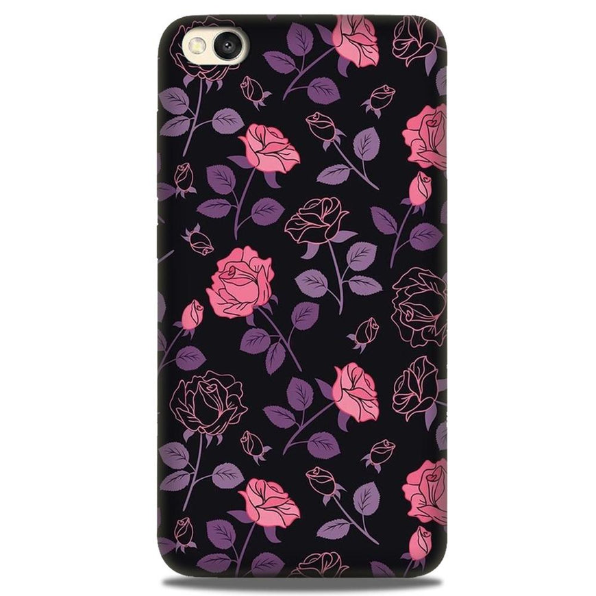 Rose Black Background Case for Redmi Go