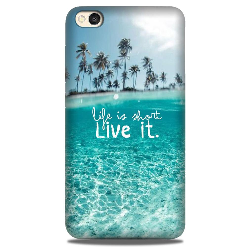 Life is short live it Case for Redmi Go
