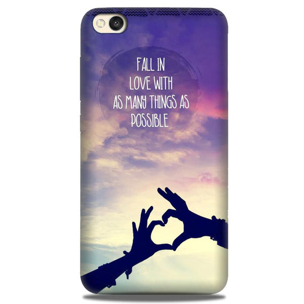 Fall in love Case for Redmi Go