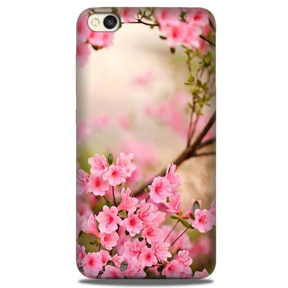 Pink flowers Case for Redmi Go