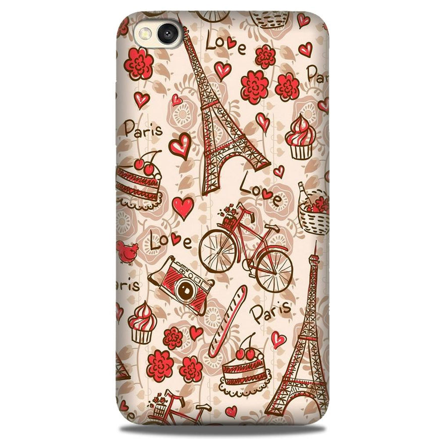 Love Paris Case for Redmi Go  (Design - 103)