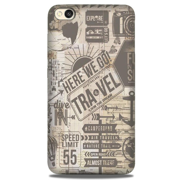 Travel Case for Redmi Go  (Design - 104)