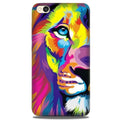 Colorful Lion Case for Redmi Go  (Design - 110)