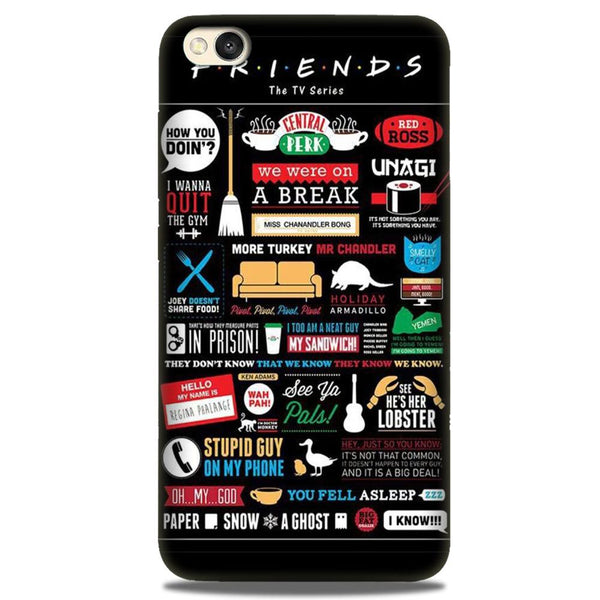 Friends Case for Redmi Go  (Design - 145)