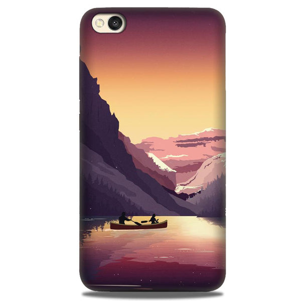 Mountains Boat Case for Redmi Go (Design - 181)