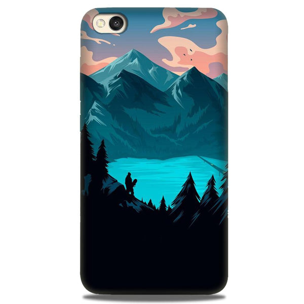Mountains Case for Redmi Go (Design - 186)