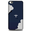 Clouds Plane Case for Redmi Go (Design - 196)
