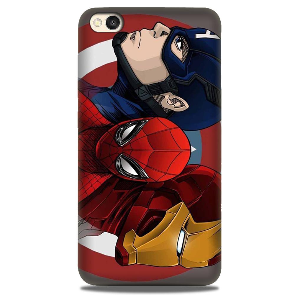 Superhero Mobile Back Case for Redmi Go  (Design - 311)