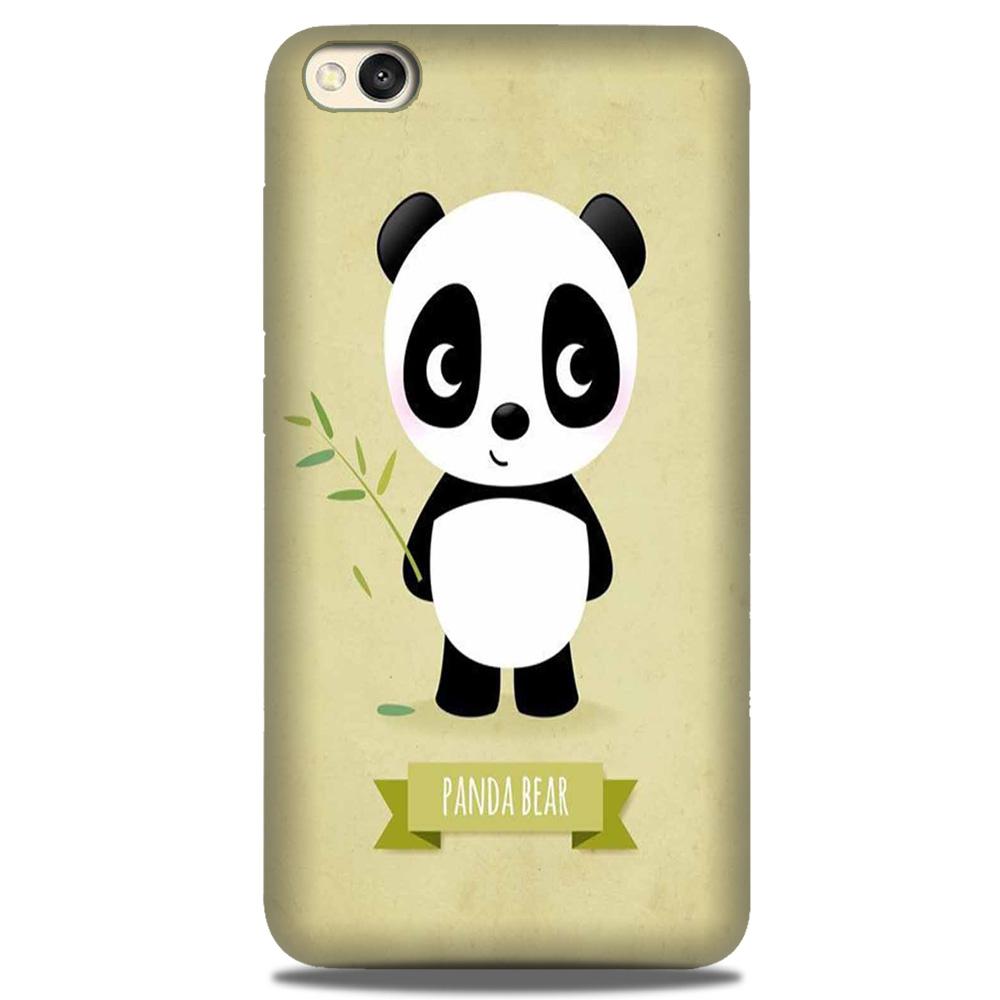 Panda Bear Mobile Back Case for Redmi Go  (Design - 317)