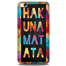 Hakuna Matata Mobile Back Case for Redmi Go  (Design - 323)