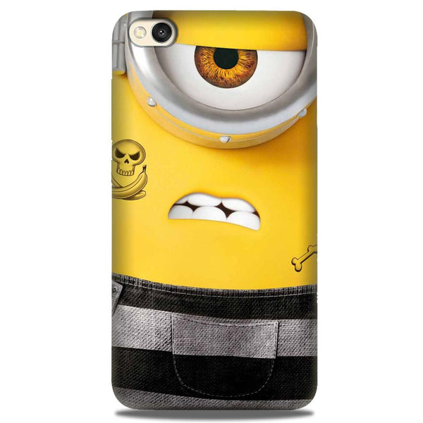 Minion Mobile Back Case for Redmi Go  (Design - 324)