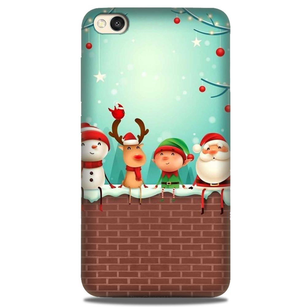 Santa Claus Mobile Back Case for Redmi Go  (Design - 334)