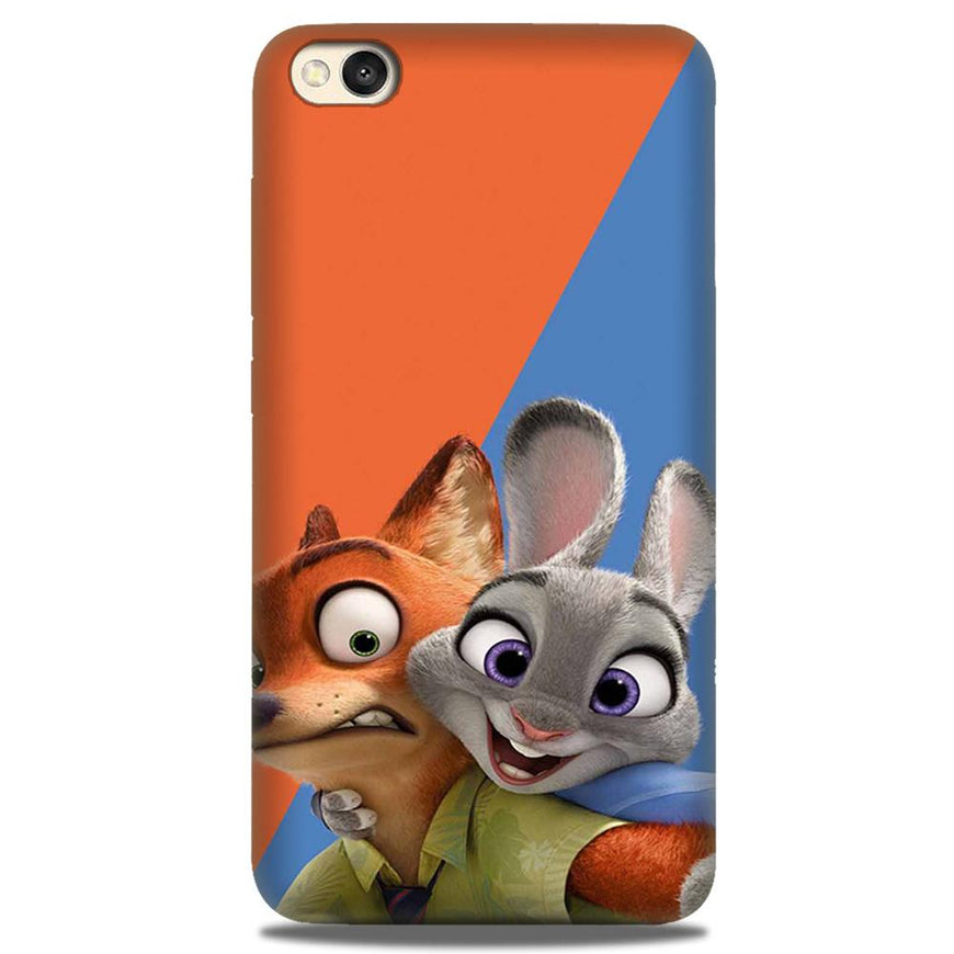 Cartoon Mobile Back Case for Redmi Go  (Design - 346)
