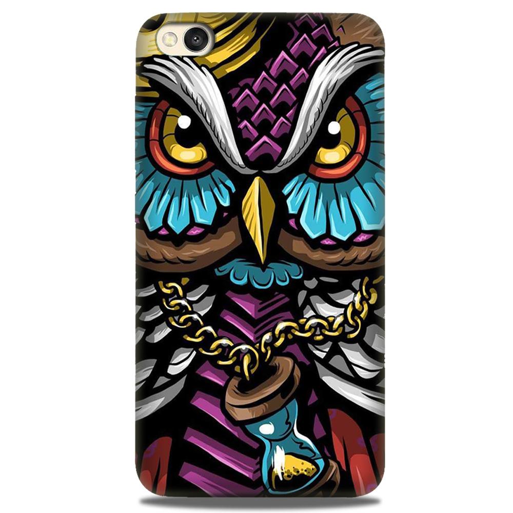 Owl Mobile Back Case for Redmi Go  (Design - 359)