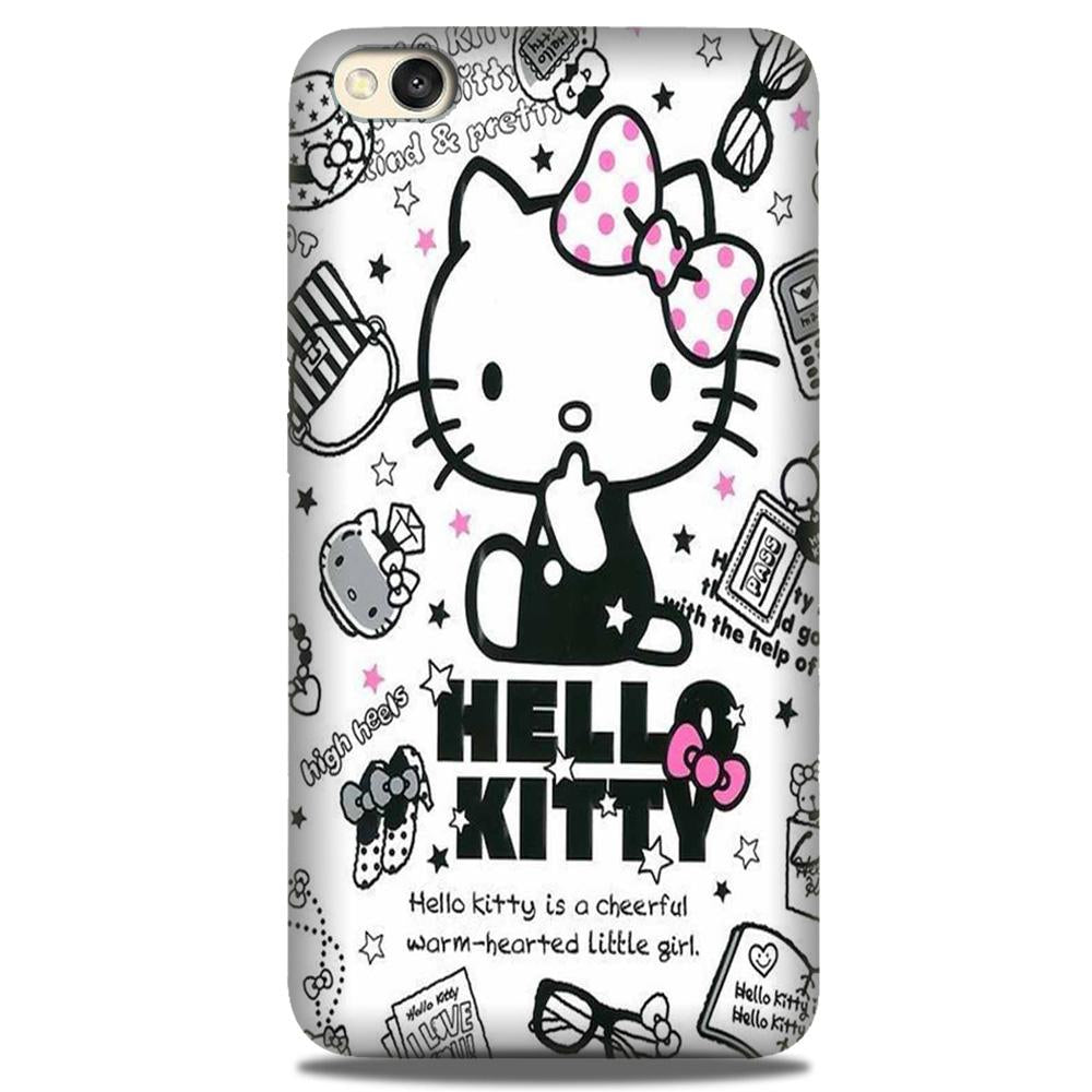 Hello Kitty Mobile Back Case for Redmi Go  (Design - 361)