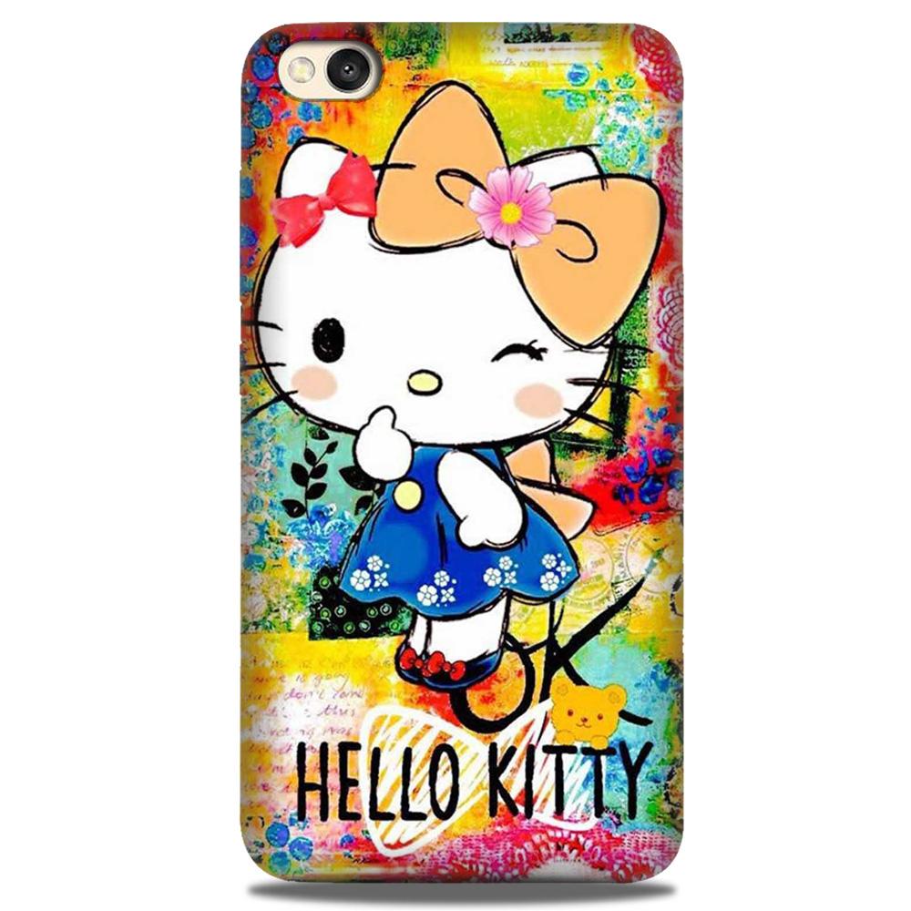 Hello Kitty Mobile Back Case for Redmi Go  (Design - 362)