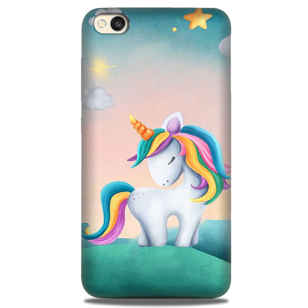 Unicorn Mobile Back Case for Redmi Go  (Design - 366)