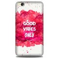 Good Vibes Only Mobile Back Case for Redmi Go  (Design - 393)
