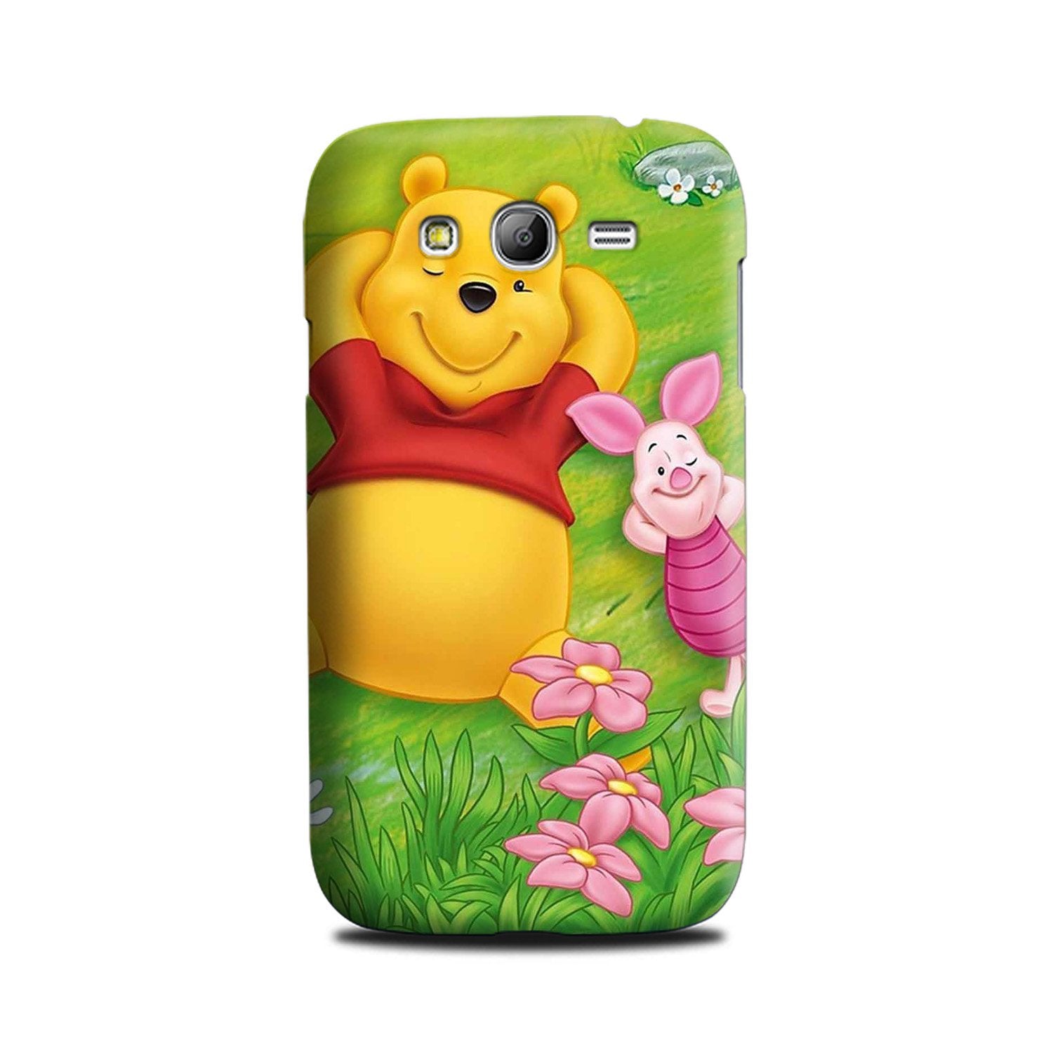 Winnie The Pooh Mobile Back Case for Galaxy Grand 2  (Design - 348)