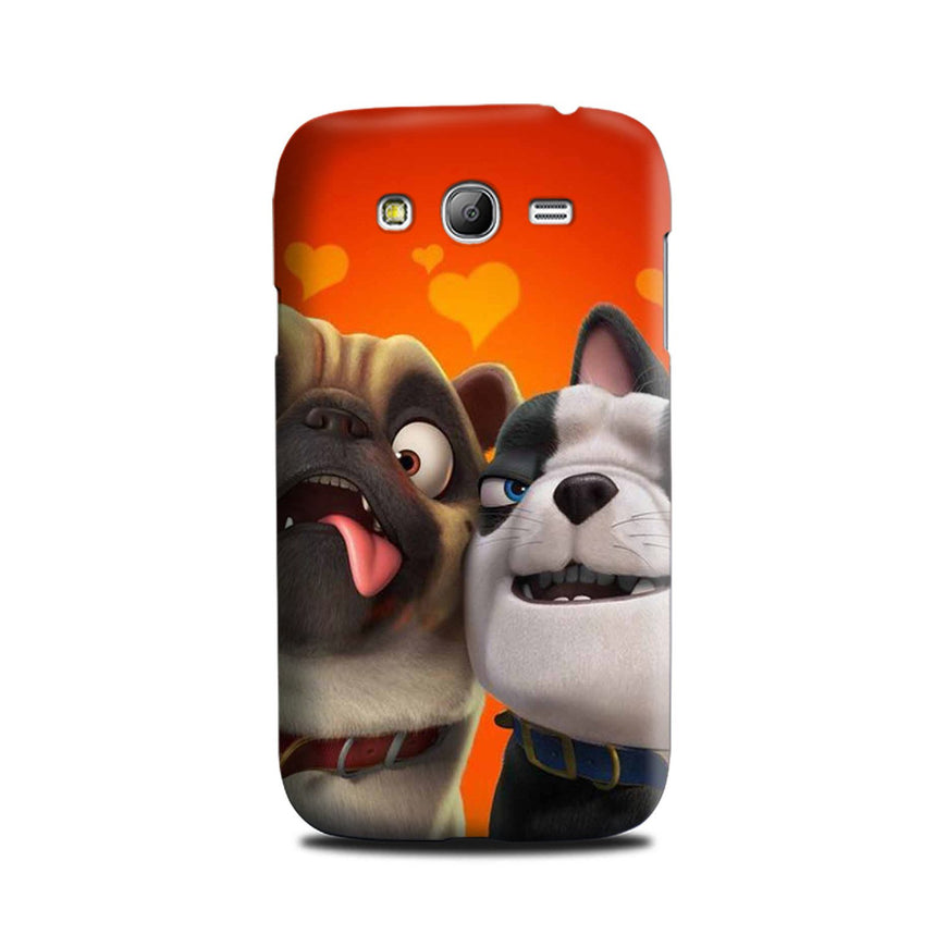 Dog Puppy Mobile Back Case for Galaxy Grand Max  (Design - 350)
