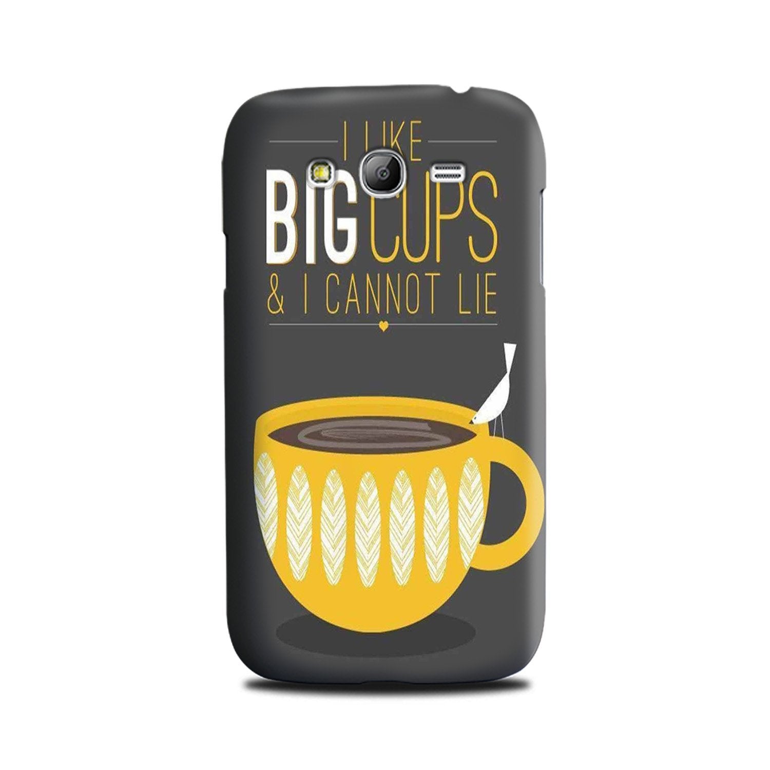Big Cups Coffee Mobile Back Case for Galaxy Grand 2  (Design - 352)