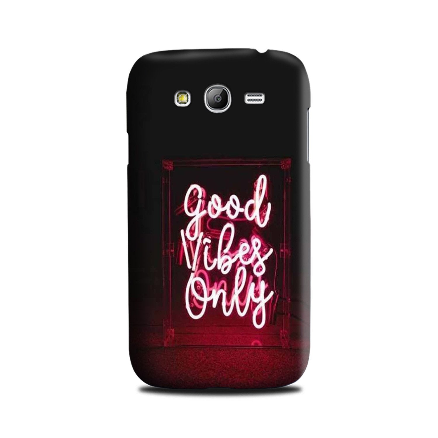 Good Vibes Only Mobile Back Case for Galaxy Grand Max  (Design - 354)
