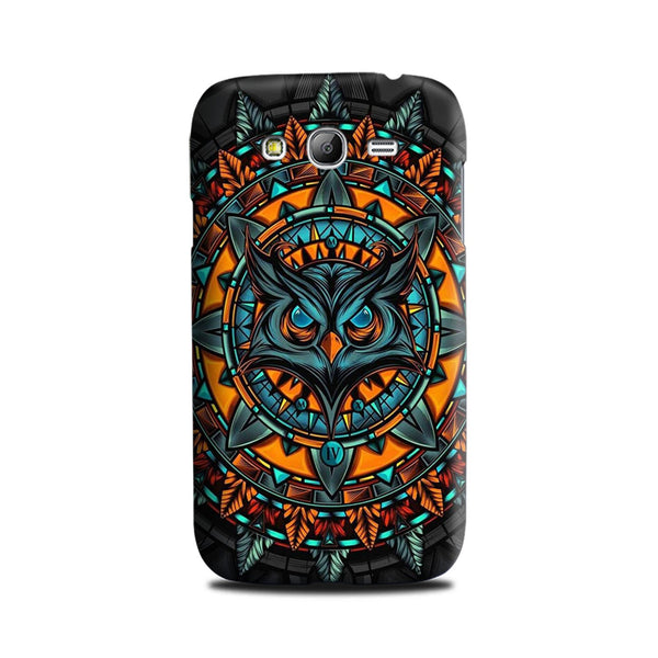 Owl Mobile Back Case for Galaxy Grand Max  (Design - 360)