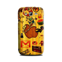 Wooden Texture Mobile Back Case for Galaxy Grand Max  (Design - 367)