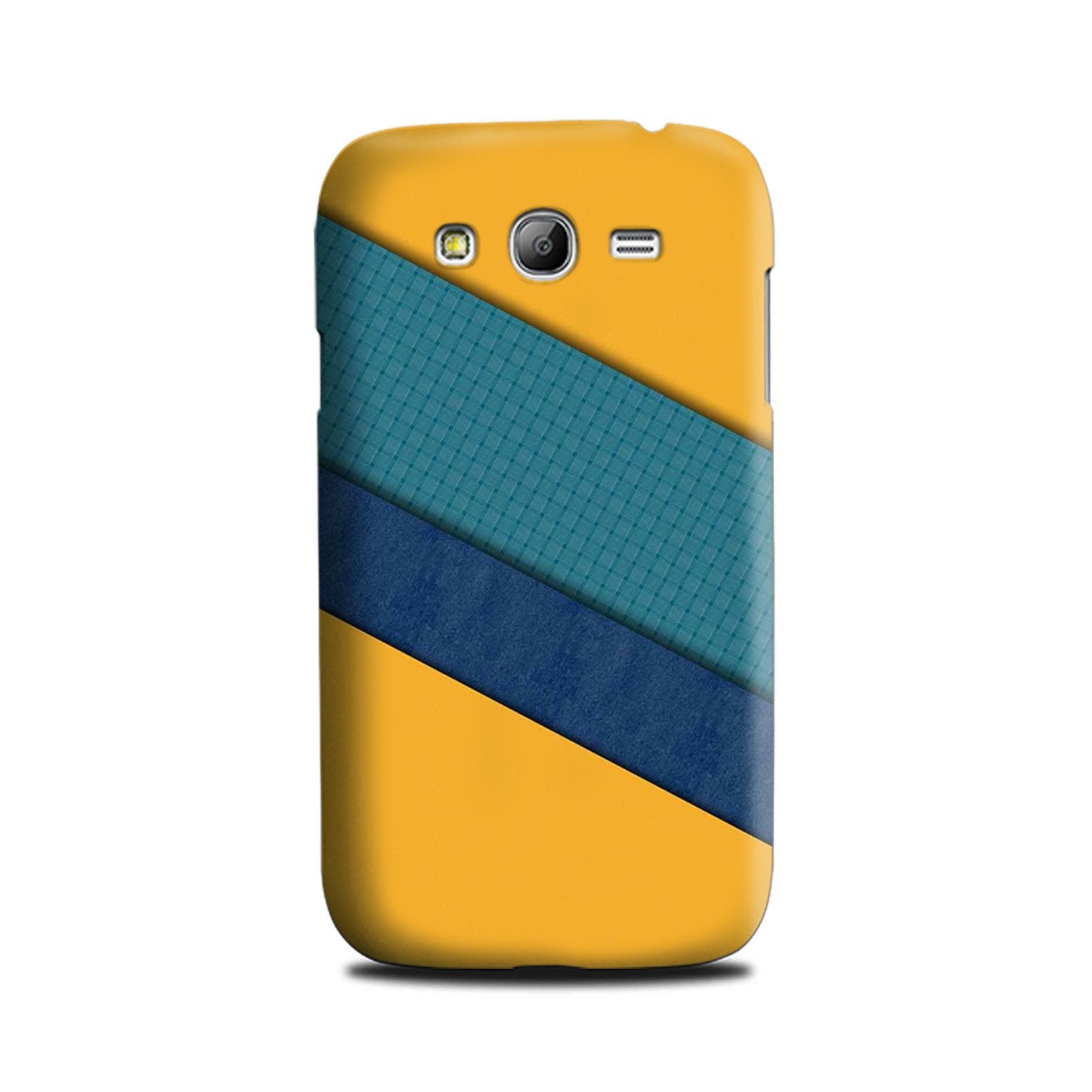 Diagonal Pattern Mobile Back Case for Galaxy Grand Max  (Design - 370)