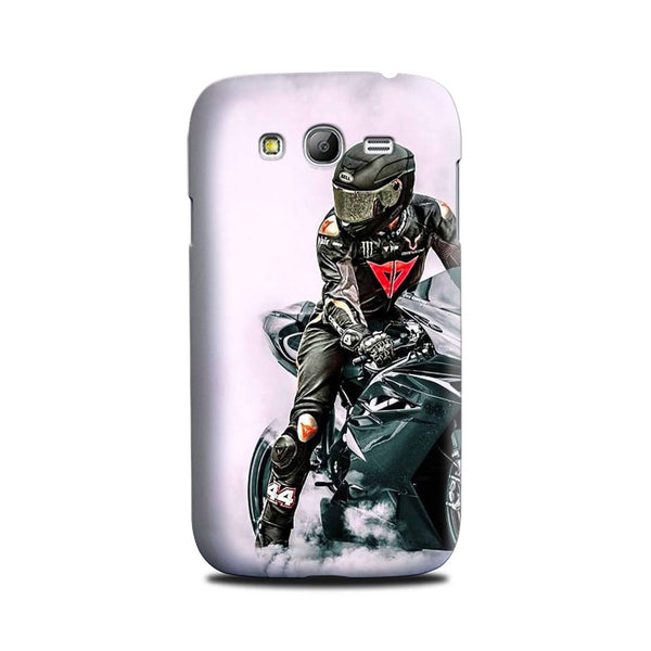 Biker Mobile Back Case for Galaxy Grand Max  (Design - 383)