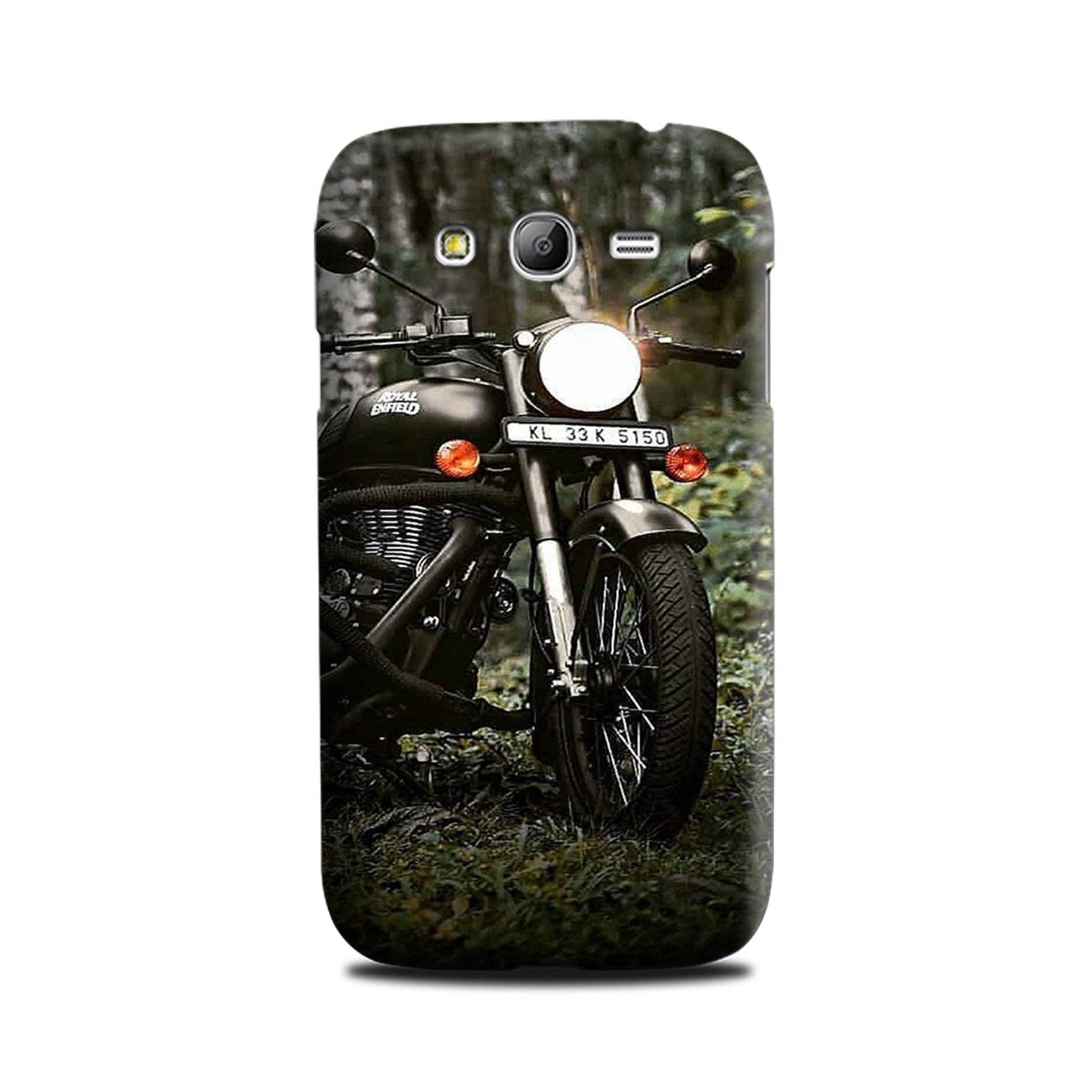 Royal Enfield Mobile Back Case for Galaxy Grand 2  (Design - 384)