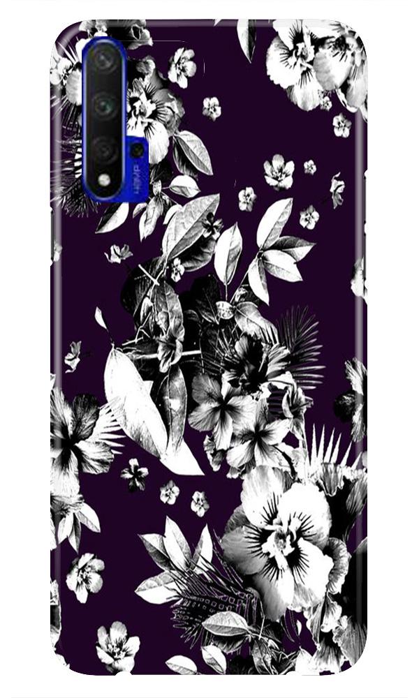 white flowers Case for Huawei Honor 20