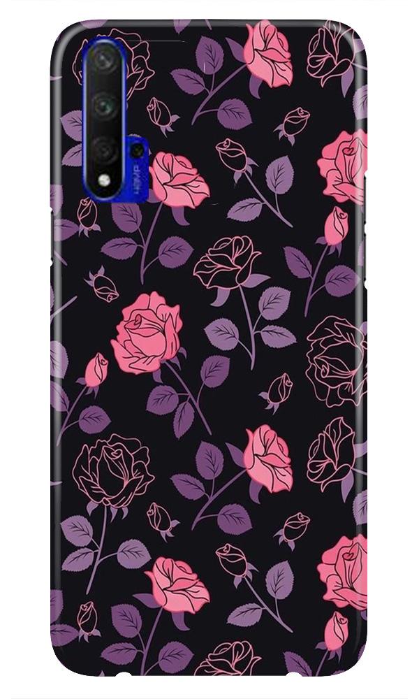 Rose Black Background Case for Huawei Honor 20