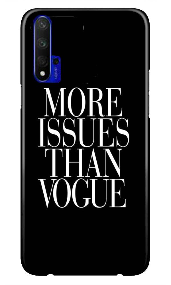 More Issues than Vague Case for Huawei Honor 20
