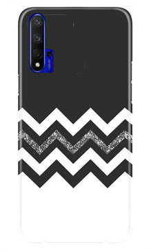 Black white Pattern2Case for Huawei Honor 20