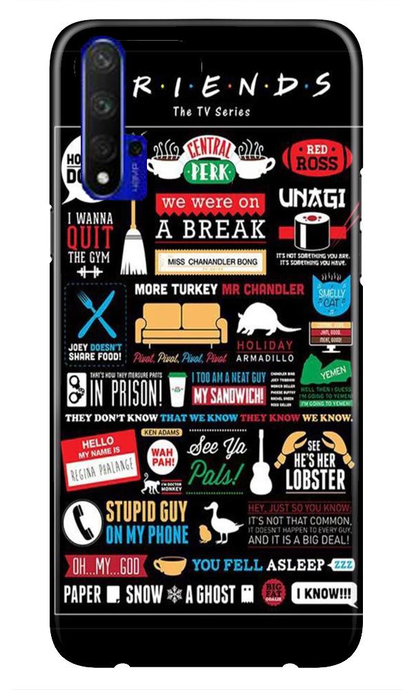 Friends Case for Huawei Honor 20  (Design - 145)