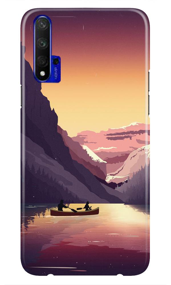 Mountains Boat Case for Huawei Honor 20 (Design - 181)