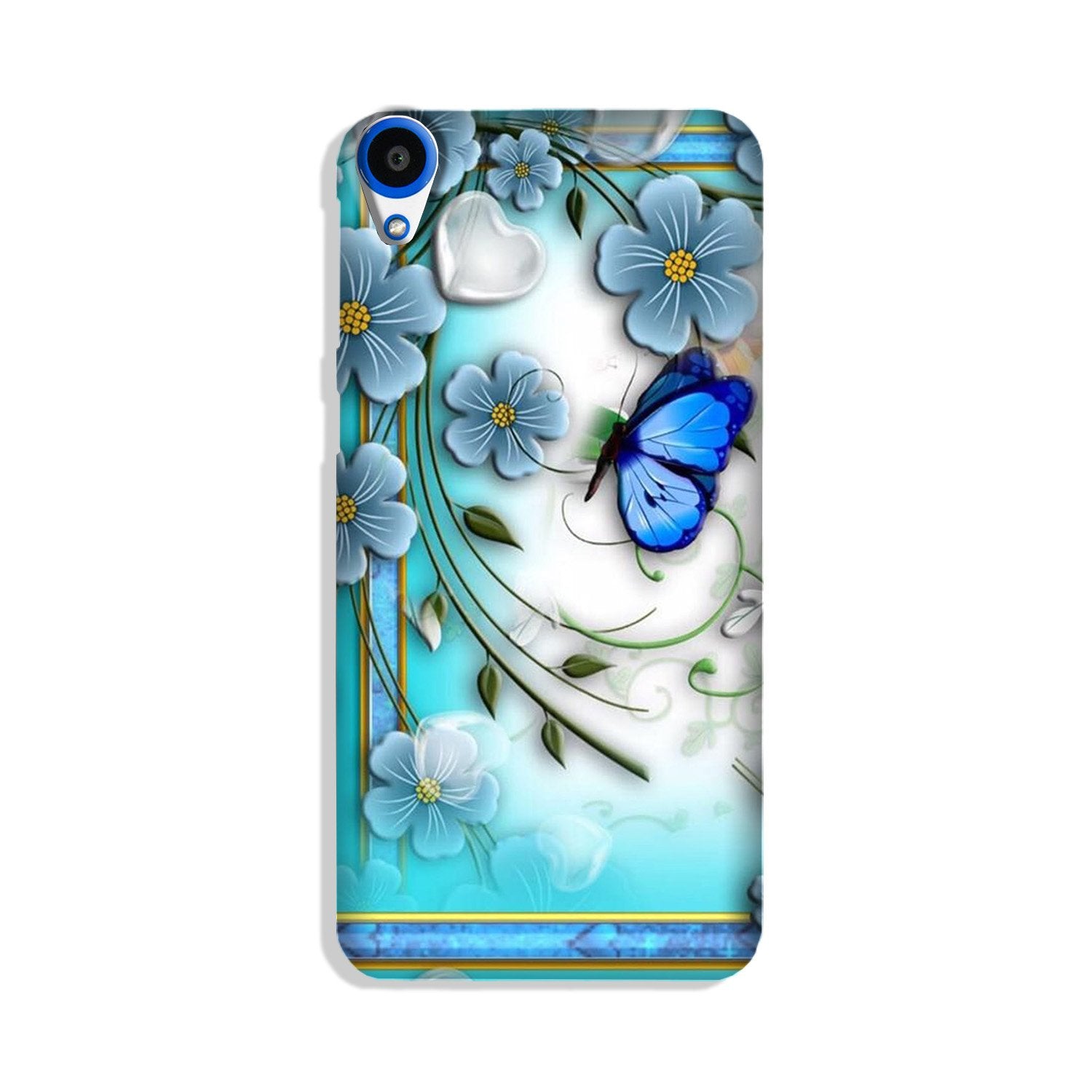 Blue Butterfly  Case for HTC Desire 820