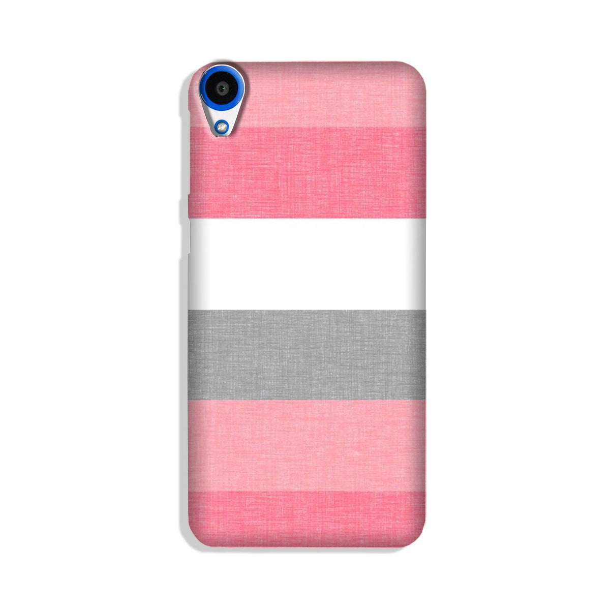 Pink white pattern Case for HTC Desire 820