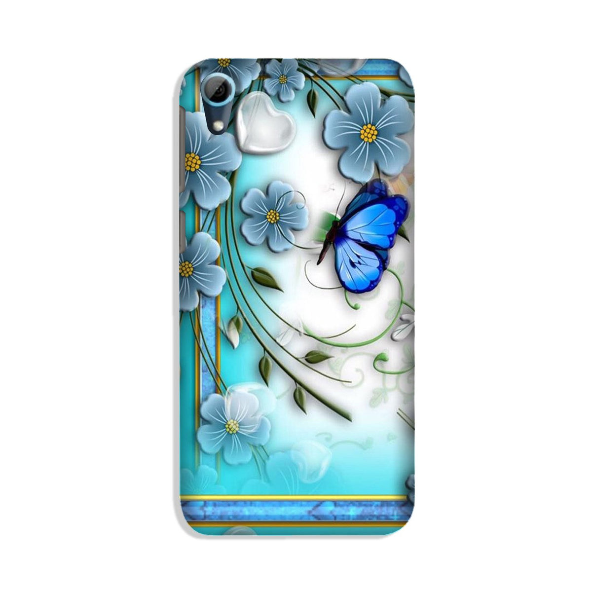 Blue Butterfly  Case for HTC Desire 826