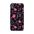 Rose Black Background Case for HTC Desire 826