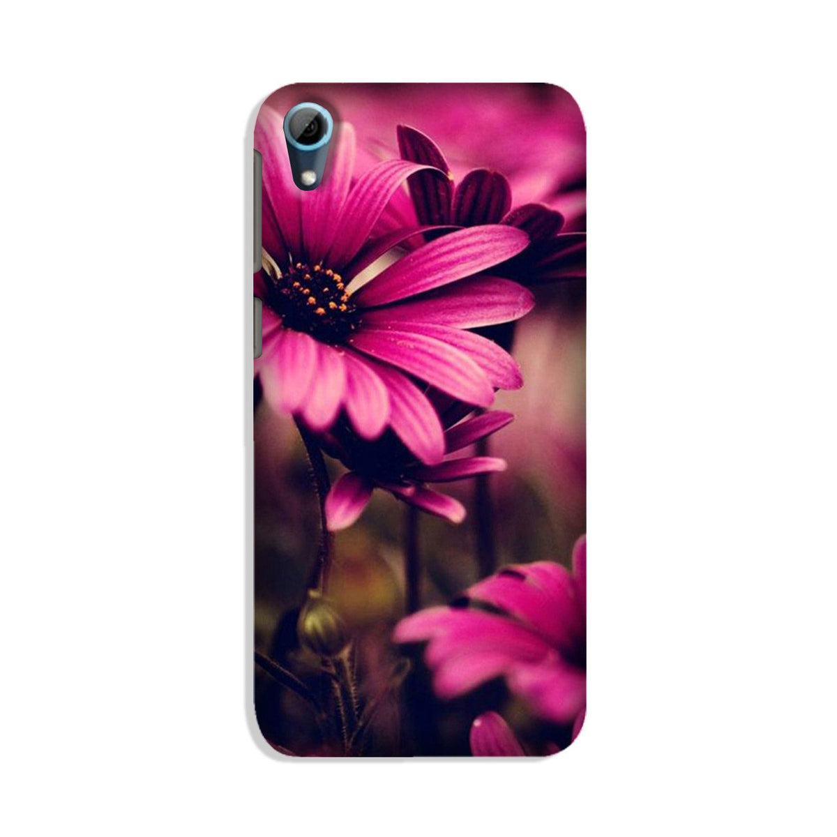 Purple Daisy Case for HTC Desire 826