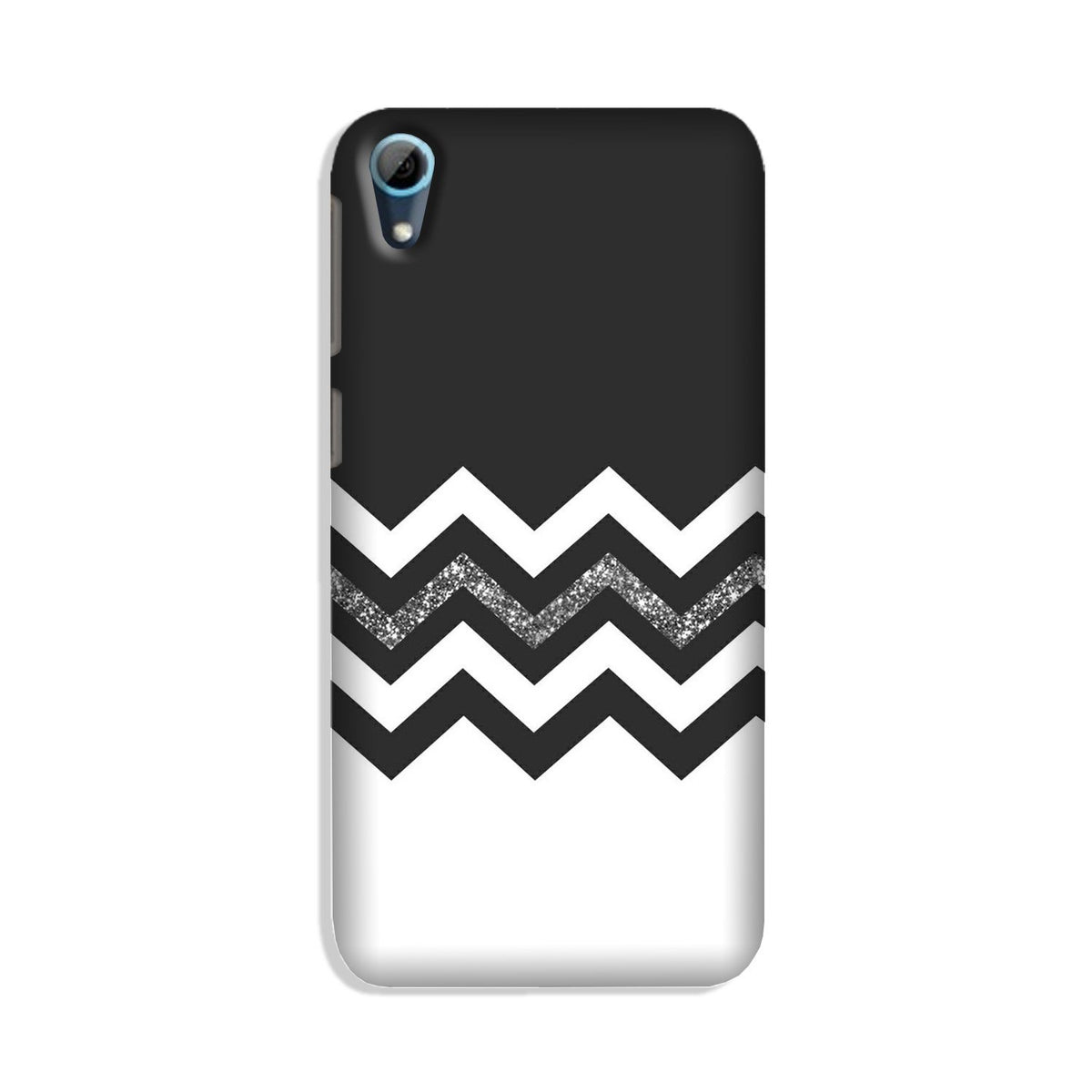 Black white Pattern Case for HTC Desire 826