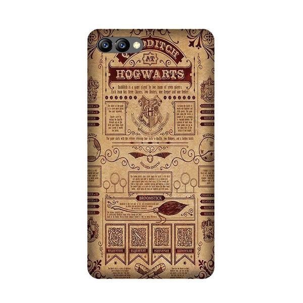 Hogwarts Mobile Back Case for Honor 10 (Design - 304)