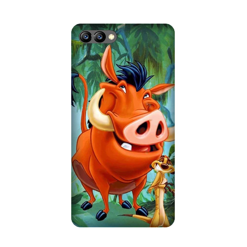 Timon and Pumbaa Mobile Back Case for Honor 10 (Design - 305)