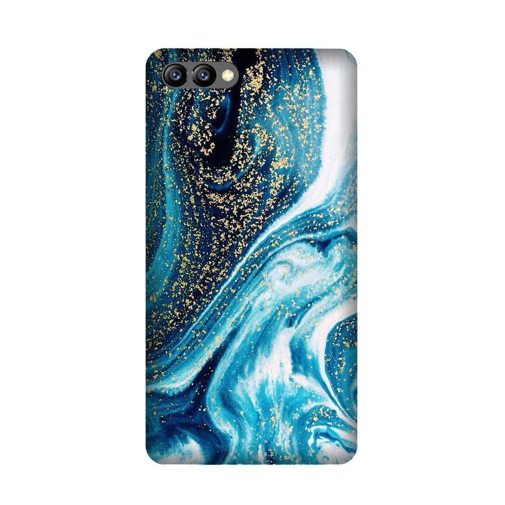 Marble Texture Mobile Back Case for Honor 10 (Design - 308)
